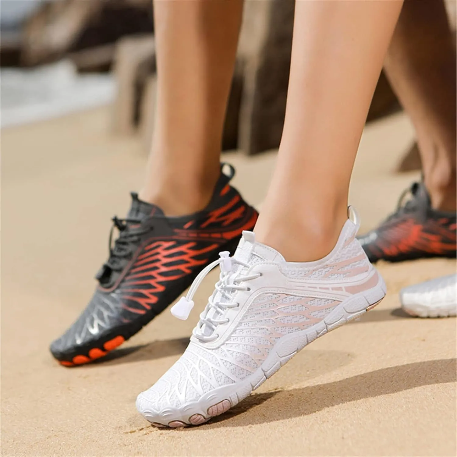 Hike Barefoot Footwear Women Men Pro Barefoot Shoes with Wide Toe Box Healthy & Non-Slip Hiking Shoes Unisex Women Water Shoe Men Outdoor Athletic Lightweight Breathable Comfy Athletic Footwear