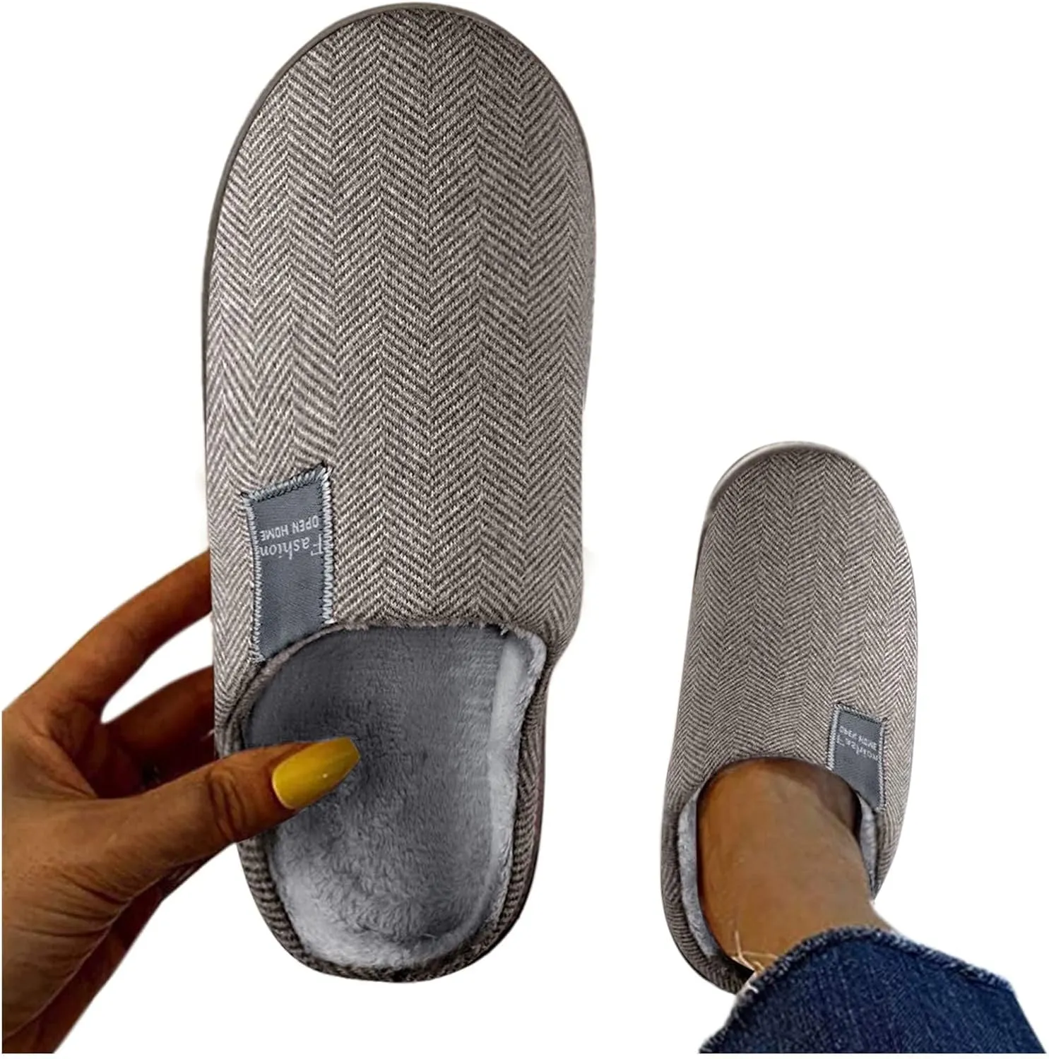 House Slippers for Women Comfy Winter Halloween Slippers for Women Cozy Slippers Fuzzy Slippers Indoor