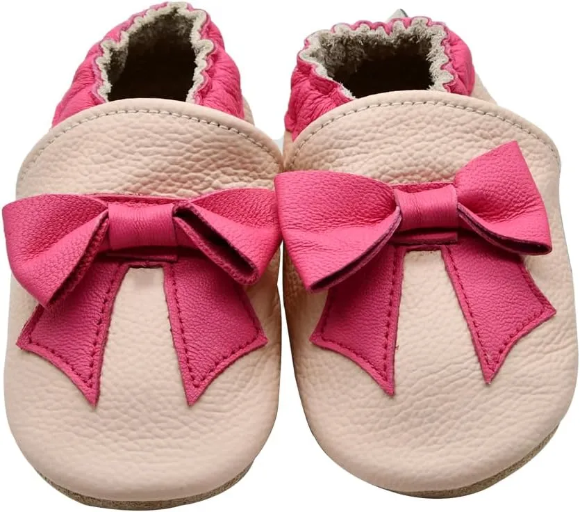 iEvolve Baby Girls Baby Boys Shoes Baby Toddler Soft Sole Shoes First Walker Crib Shoes Baby Moccasins