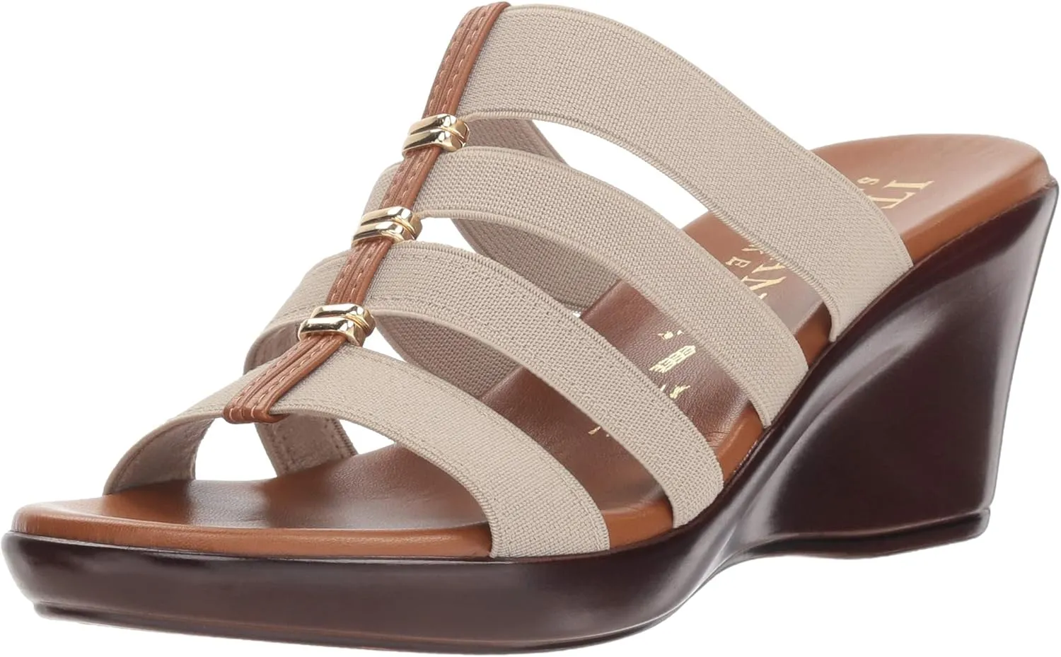 ITALIAN Shoemakers Women's Clover Wedge Sandal