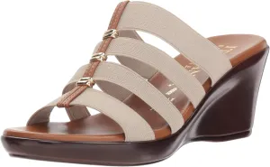 ITALIAN Shoemakers Women's Clover Wedge Sandal