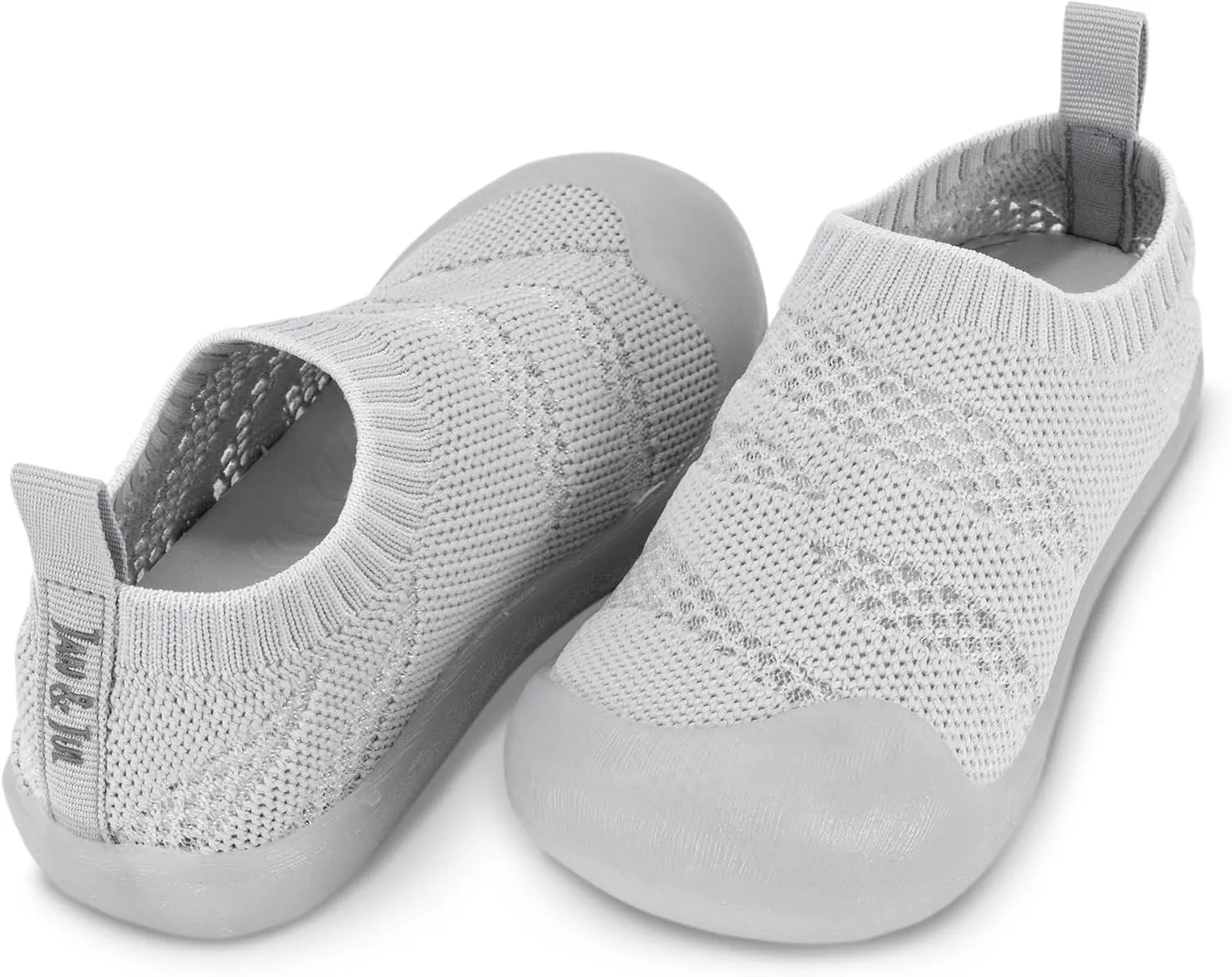 JAN & JUL Machine Washable Knit Shoes | Breathable Light-Weight Sneakers (Baby/Toddler/Little Kid)
