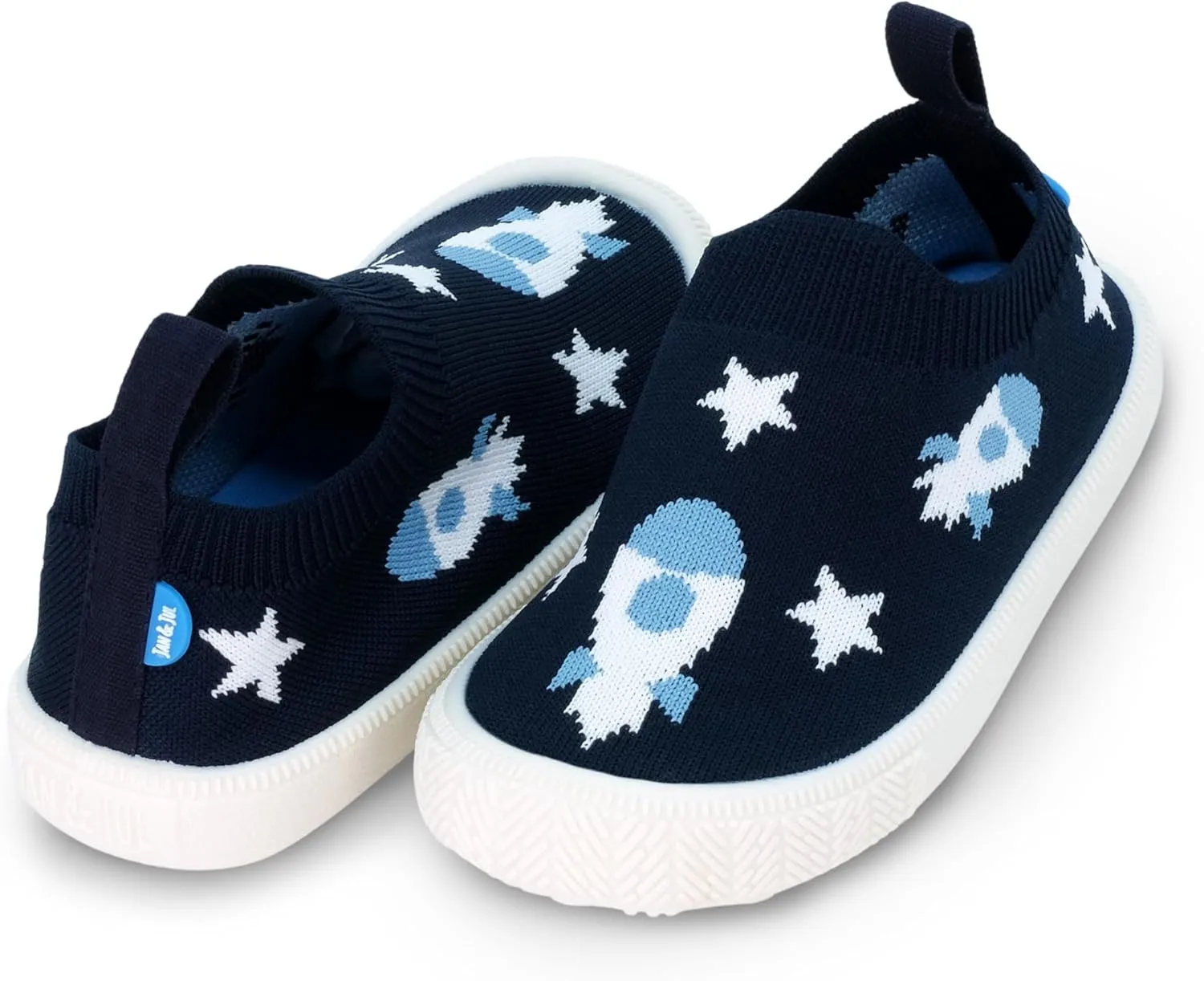 JAN & JUL Machine Washable Knit Shoes | Breathable Light-Weight Sneakers (Baby/Toddler/Little Kid)