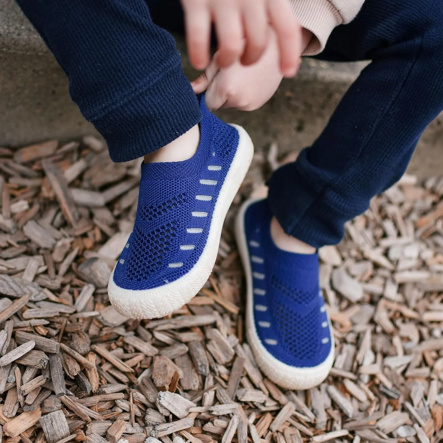 JAN & JUL Machine Washable Knit Shoes | Breathable Light-Weight Sneakers (Baby/Toddler/Little Kid)