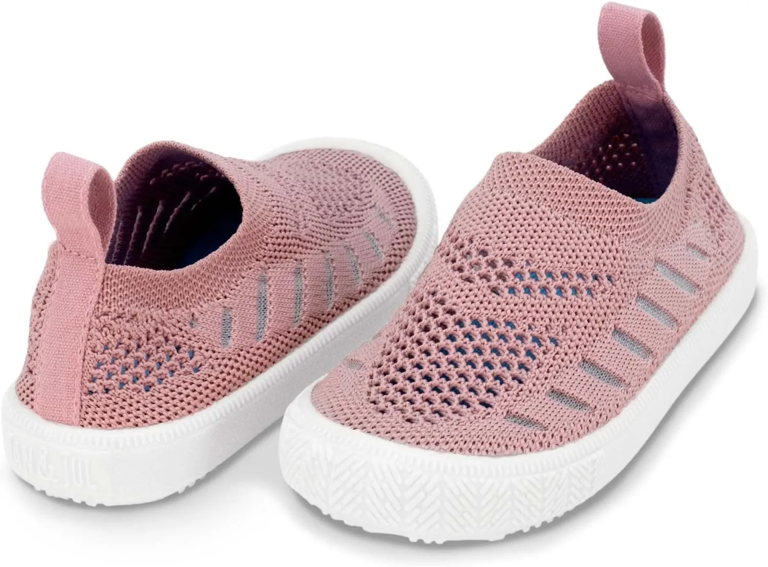 JAN & JUL Machine Washable Knit Shoes | Breathable Light-Weight Sneakers (Baby/Toddler/Little Kid)