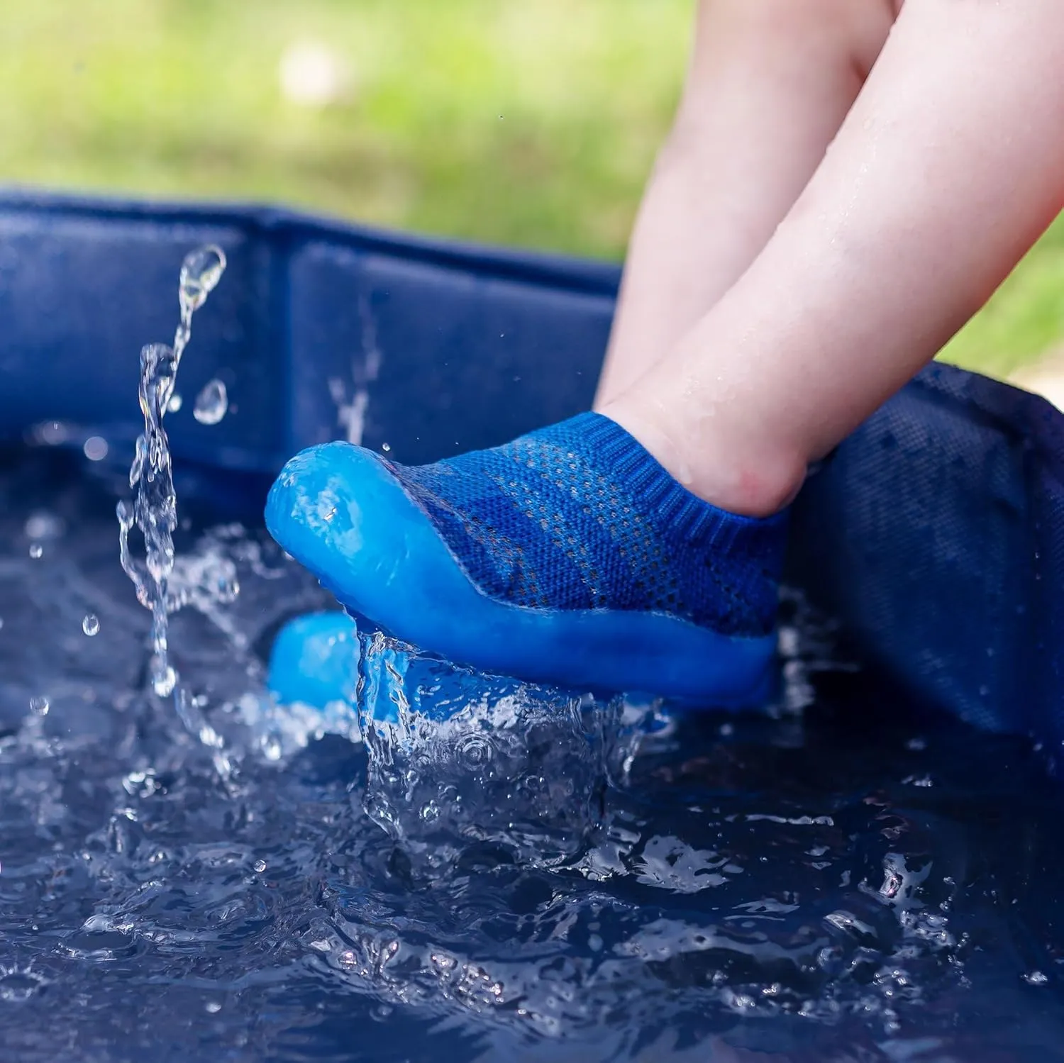 JAN & JUL Machine Washable Knit Shoes | Breathable Light-Weight Sneakers (Baby/Toddler/Little Kid)
