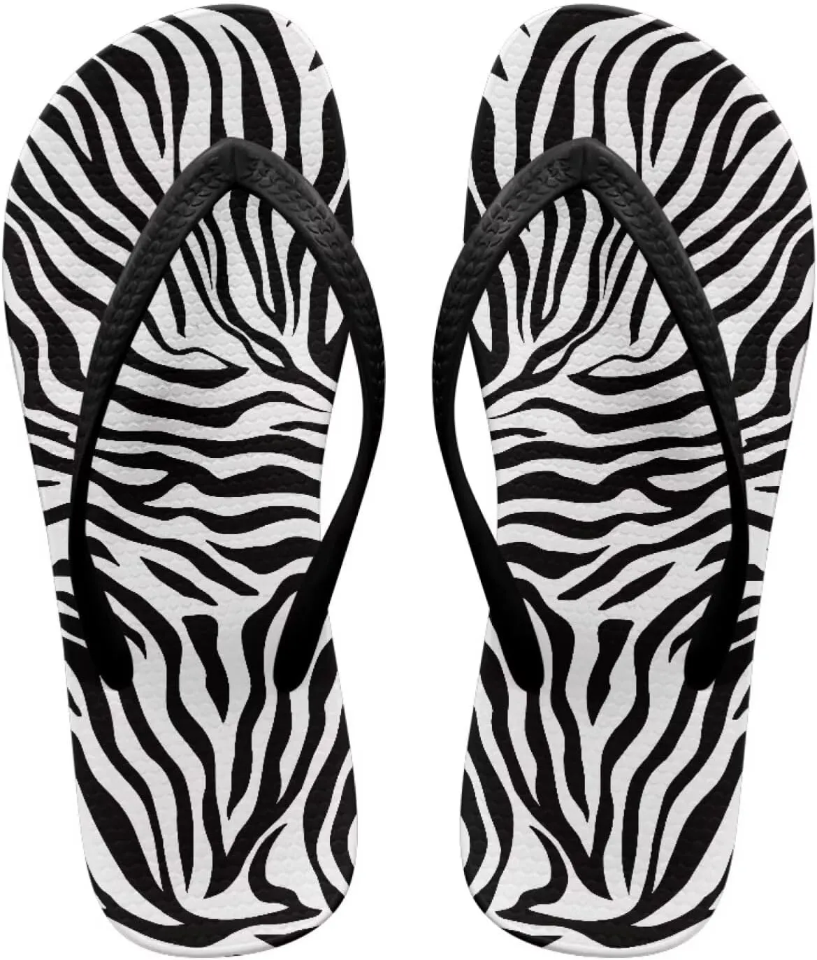 Jeiento Beach Flip Flops for Women Summer Dressy Sandals Ladies Slip On Leopard Flip Flops Fashion Thong Sandals