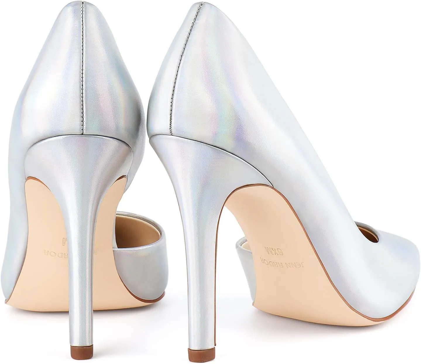 JENN ARDOR Stiletto High Heel Shoes for Women: Pointed, Closed Toe Classic Slip On Dress Pumps