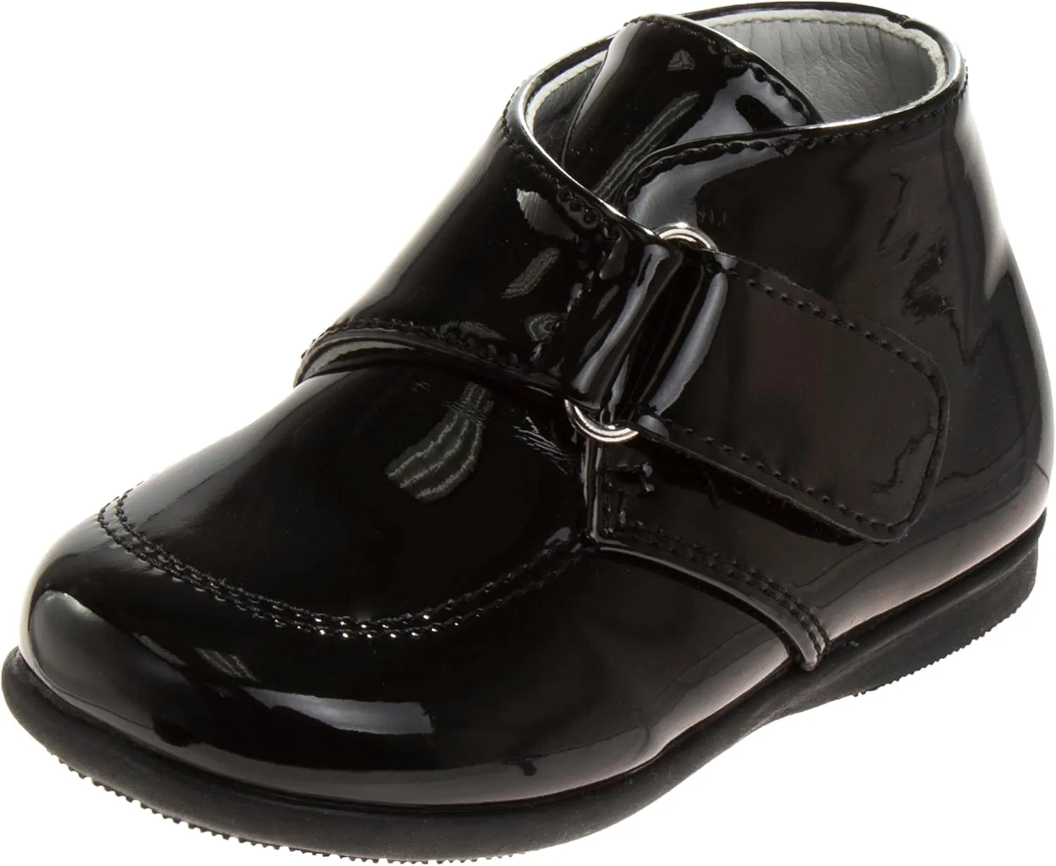 Josmo Baby Boy Girl First Walking Shoes Classic Boots Soft Leather Formal Crib Shoes Size Infant - Toddler