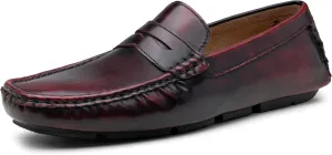 Jousen Men's Loafers Casual Slip On Shoes Soft Penny Loafers for Men Lightweight Driving Boat Shoes