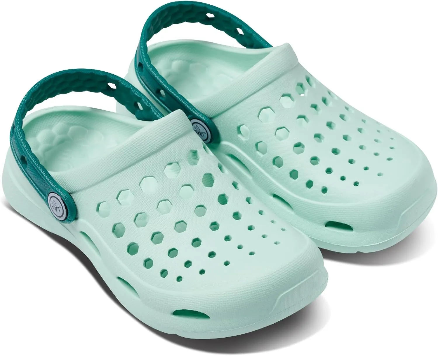 Joybees Kids Active Clog - Clogs for Kids, Rubber Shoe for Girls and Boys, Slip On Foam Sandals, Water Shoes with Strap for Toddlers and Children Size C4-J5