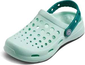 Joybees Kids Active Clog - Clogs for Kids, Rubber Shoe for Girls and Boys, Slip On Foam Sandals, Water Shoes with Strap for Toddlers and Children Size C4-J5