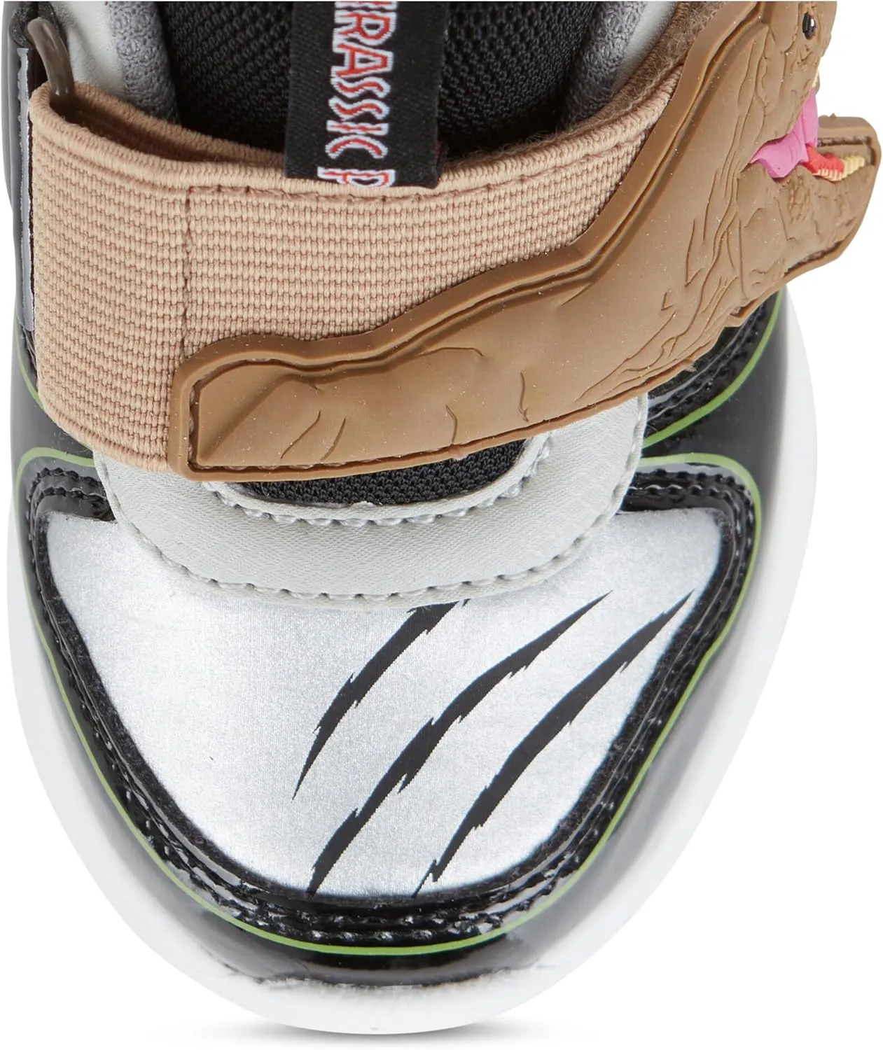 Jurassic Park Boys Dinsaurs Sneakers Light up Low Top Athletic Shoes Light up Low Top Sneakers