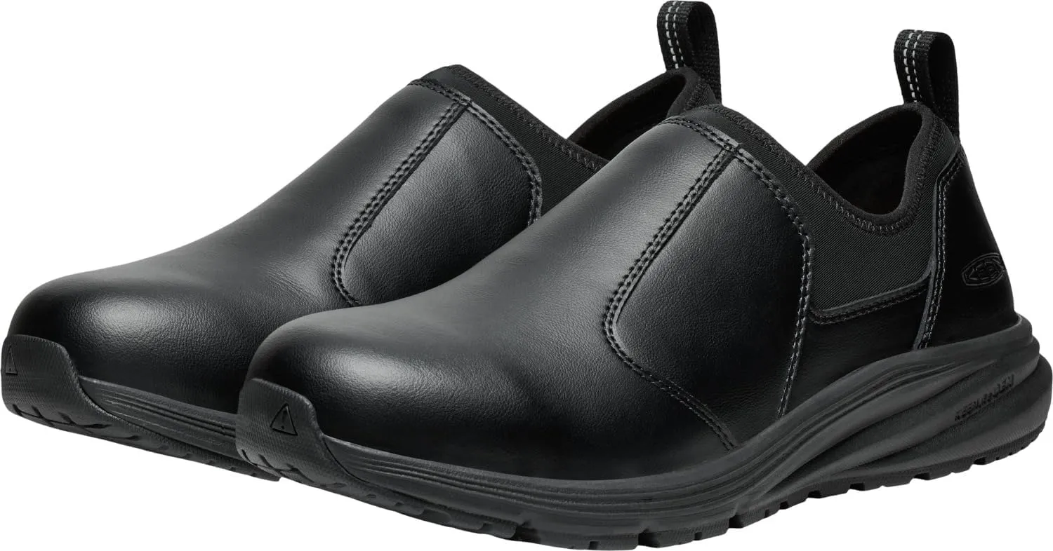KEEN Utility Men's Vista Energy  Shift PTC Low Height Soft Toe Slip on Kitchen Work Sneakers