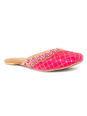 Khadim Flat Mule Slip On Sandal for Women