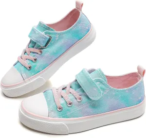 Kids Canvas Shoes Boys and Girls Low Top Slip On Sneakers