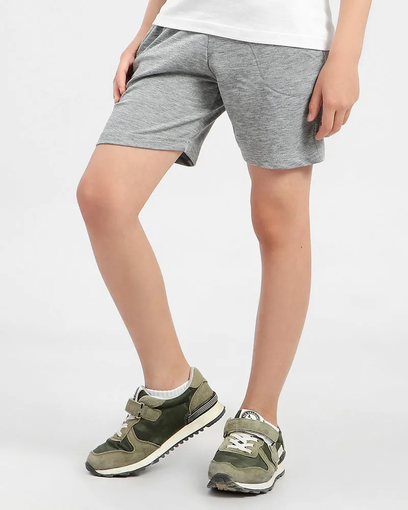 Kids Side Pockets Slip On Short - Kady