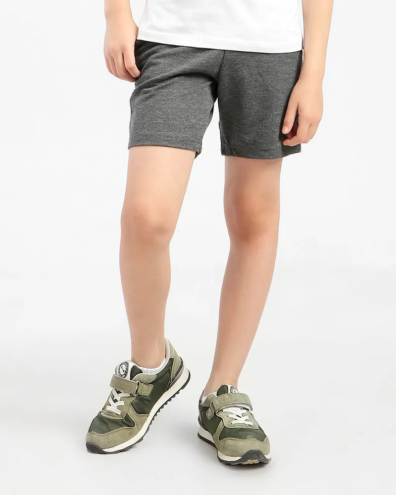 Kids Side Pockets Slip On Short - Kady