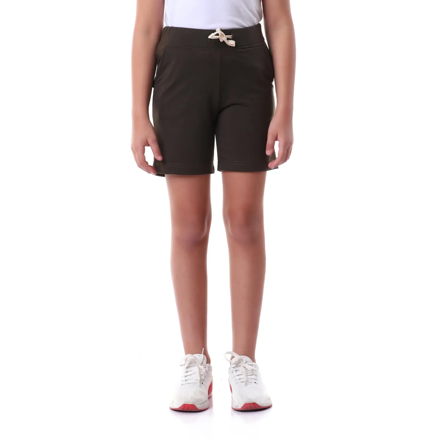 Kids Side Pockets Slip On Short - Kady