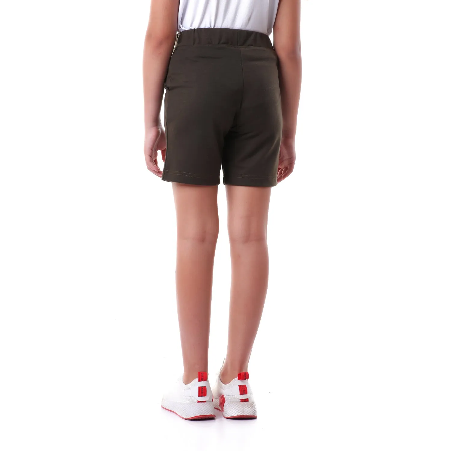 Kids Side Pockets Slip On Short - Kady