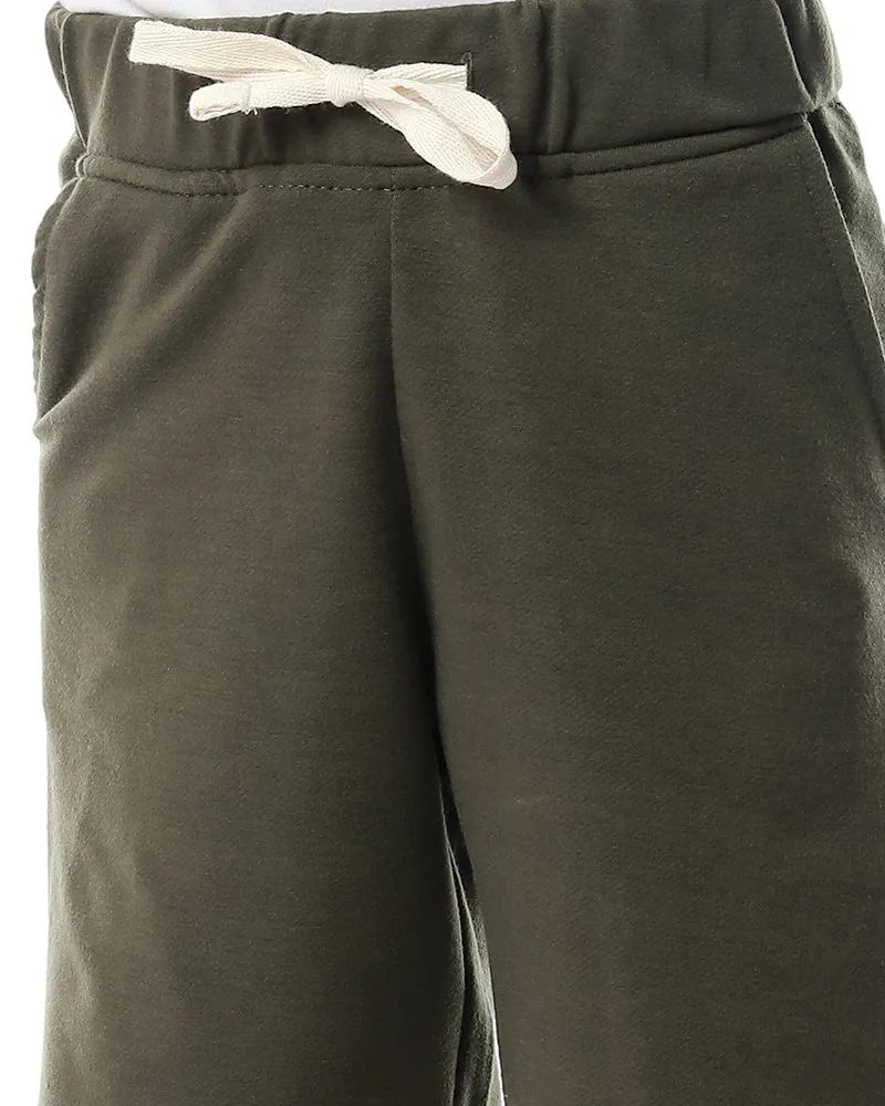 Kids Side Pockets Slip On Short - Kady