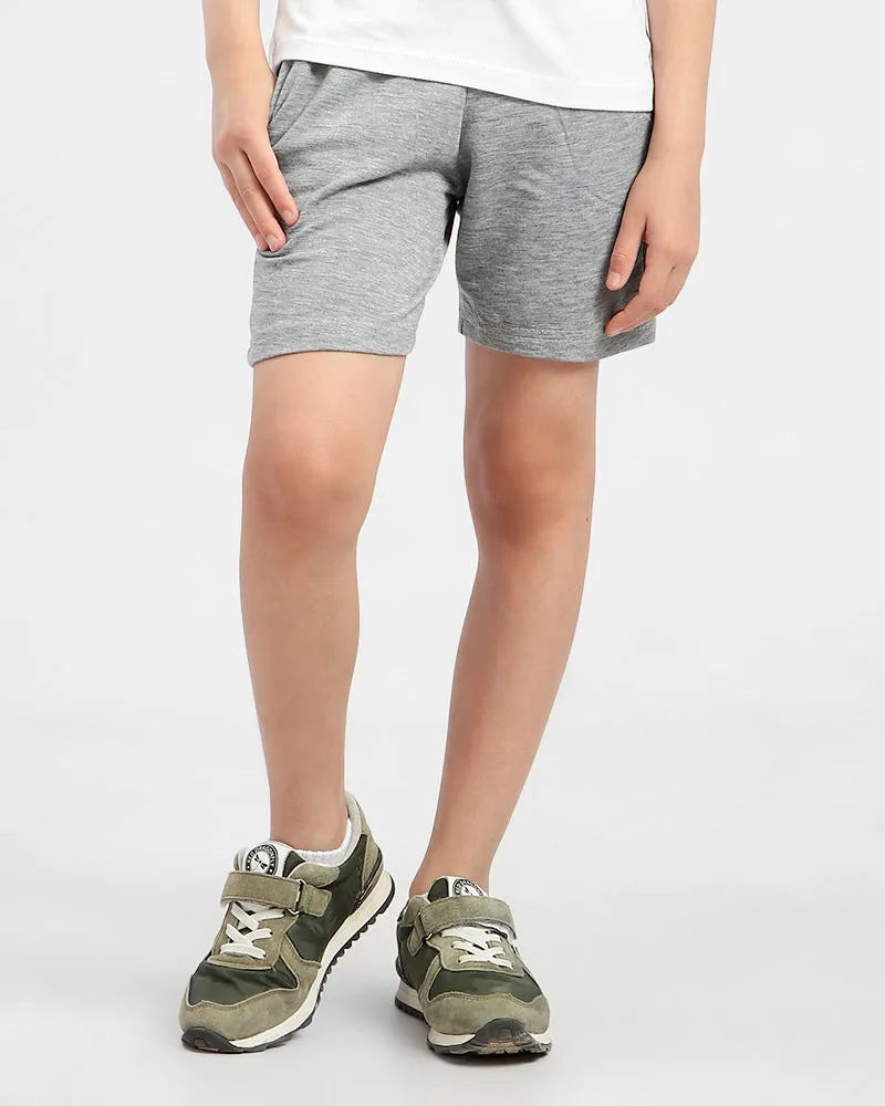 Kids Side Pockets Slip On Short - Kady