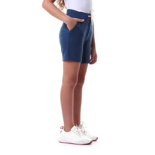 Kids Side Pockets Slip On Short - Kady