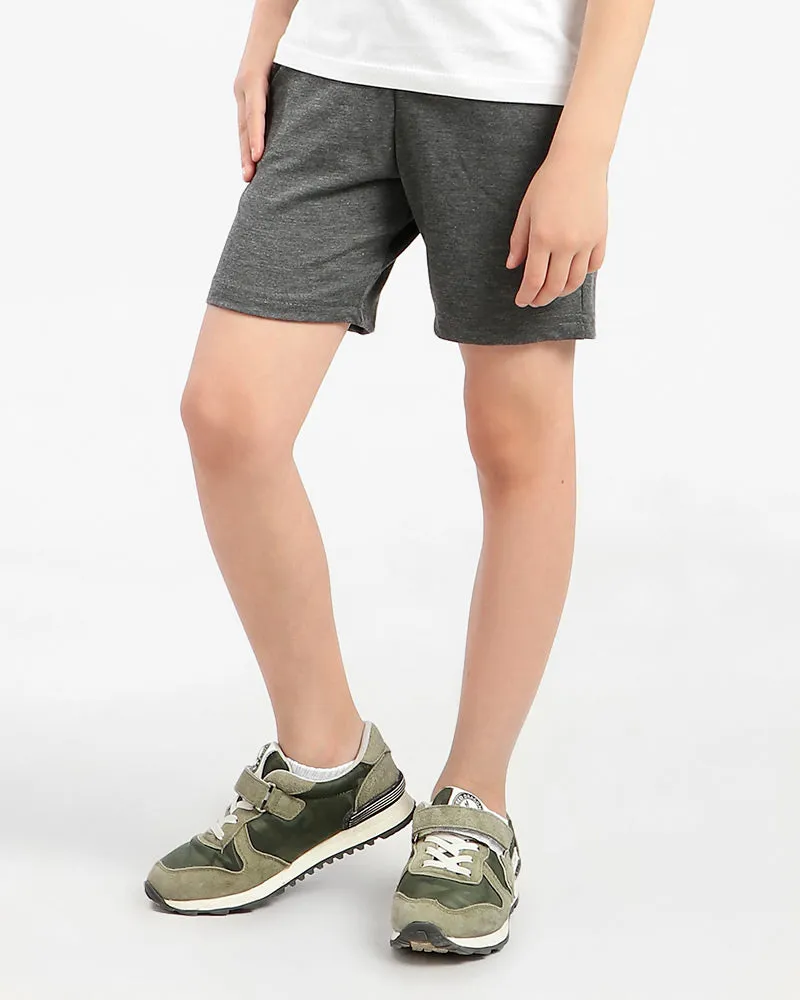 Kids Side Pockets Slip On Short - Kady