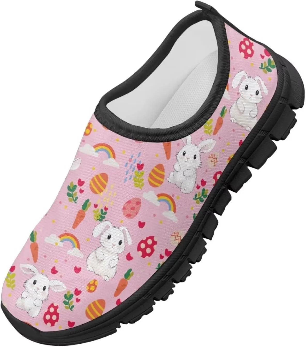 Kids Slip On Shoes Cute Tennis Shoes for Girls Athletic Casual Shoes Fashion US Size 11-2.5