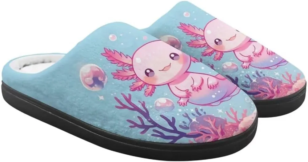 Kids Slippers Girls House Shoes Home Bedroom Fluffy Slippers Winter Soft Plush Slip On Shoe Indoor Warm