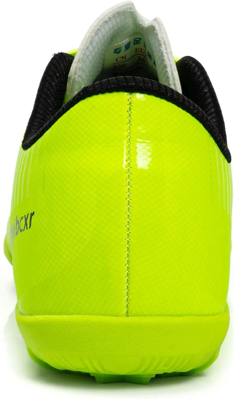 Kids Soccer Cleats Unisex-Child Lightweight Football Shoes Turf Youth Boys Girls Futsal Training Indoor Outdoor