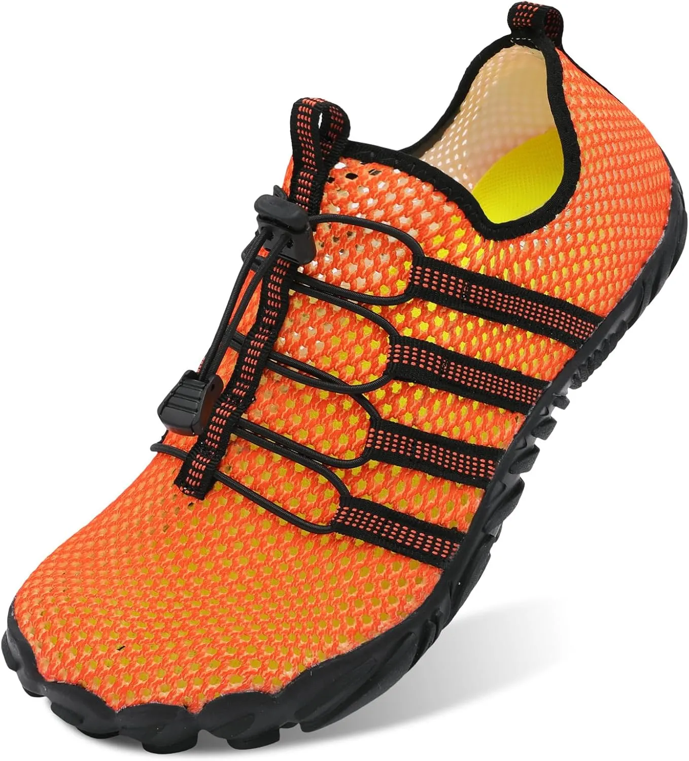 L-RUN Barefoot Water Shoes Women Mens Aqua Sock Athletic Hiking Water Sports Shoes for Swim Beach Pool Sand Diving Walking