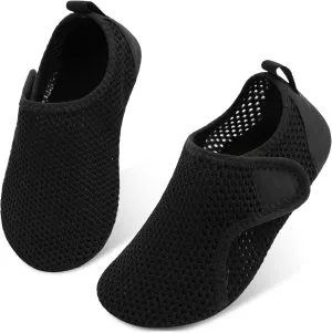 L-RUN Toddler Water Shoes Barefoot Aqua Socks Kids Swim Shoes for Beach Pool Surfing Yoga