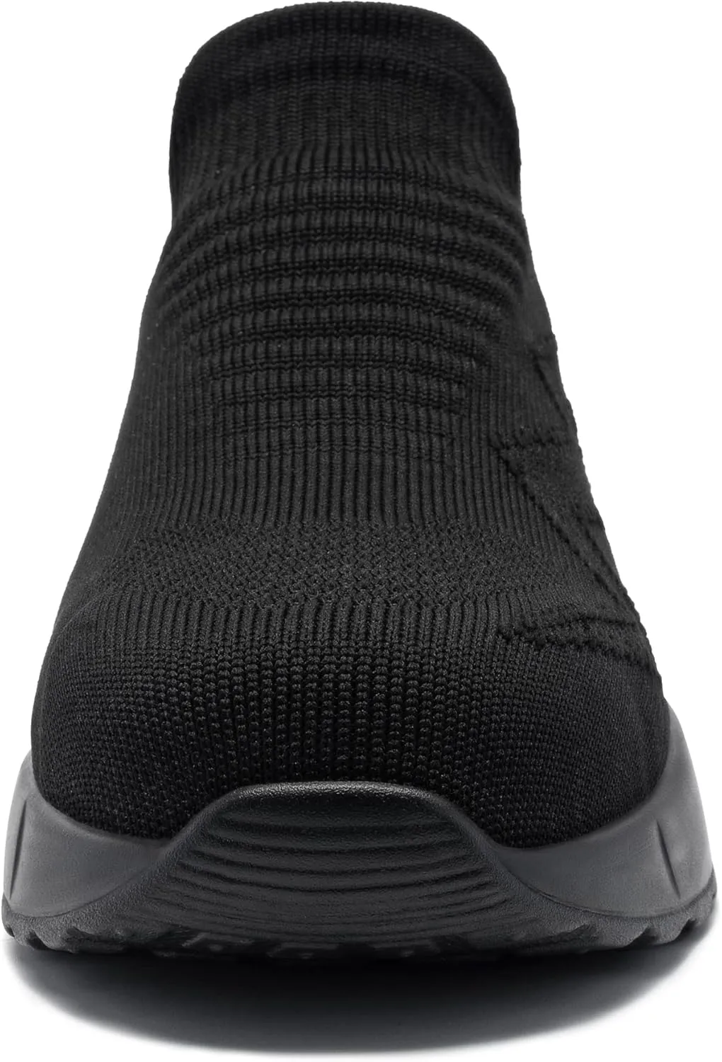 LARNMERN Steel Toe Sneakers for Women Slip On Safety Toe Work Shoes Air Cushion Walking Casual Shoes Lightweight Comfortable