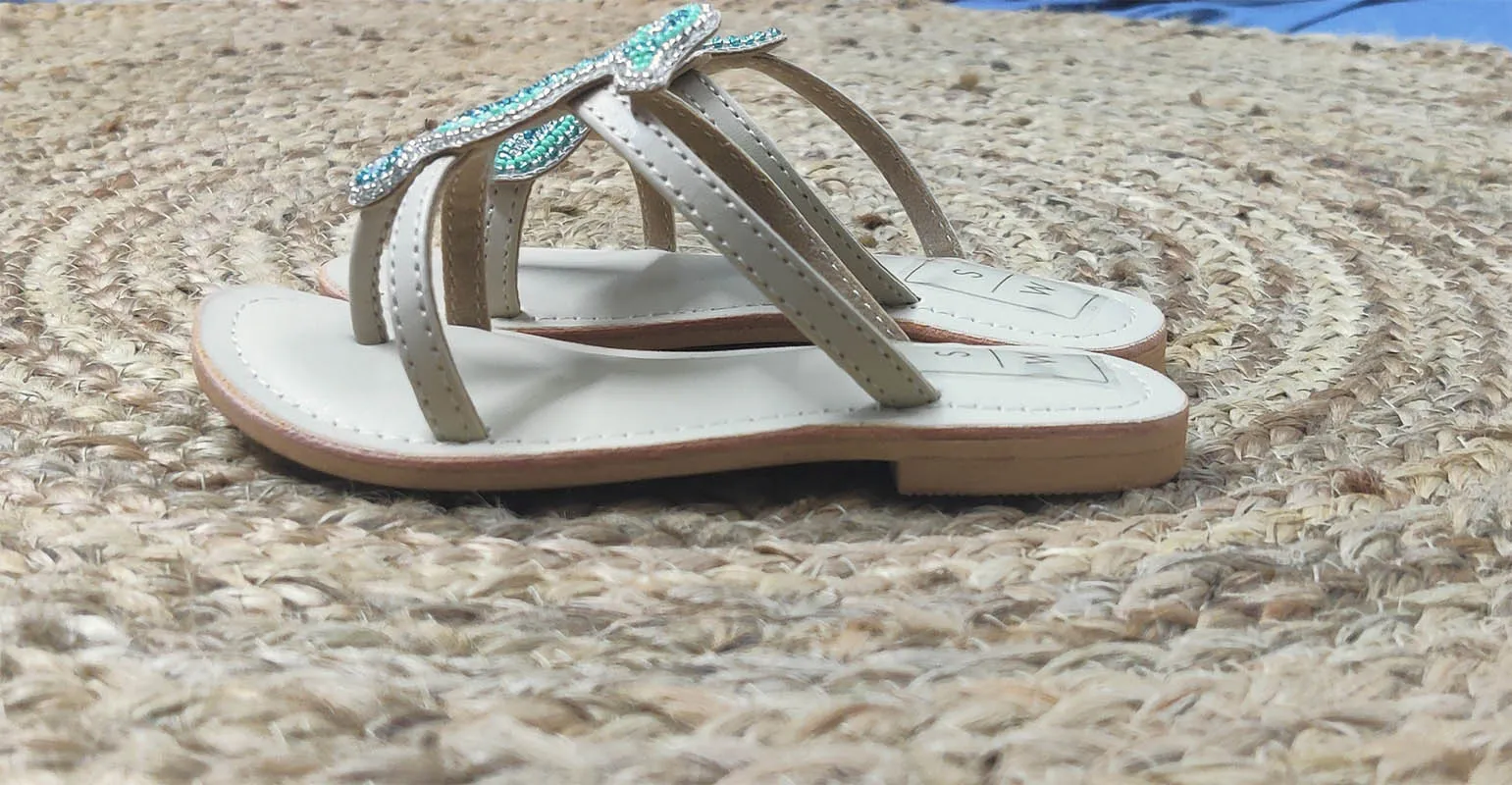 Larry Handmade Mini Girls Sandals for Kids