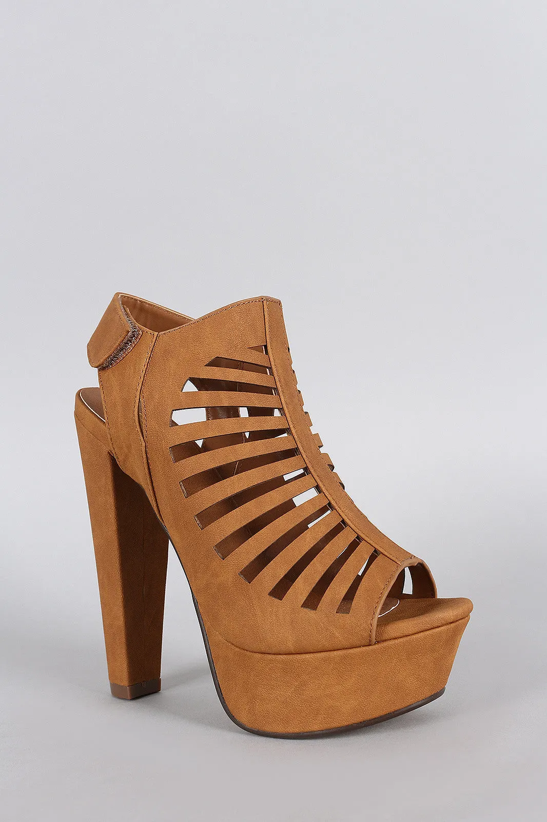 Last chance Strappy Mule Cutout Slingback Heel Trending sale