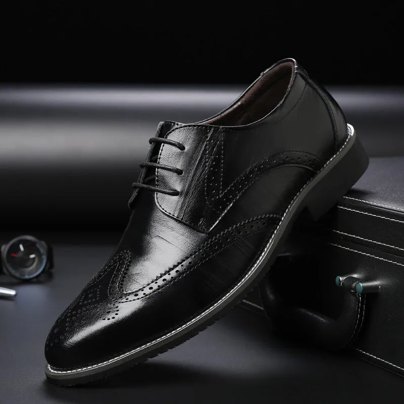 Leather Oxfords