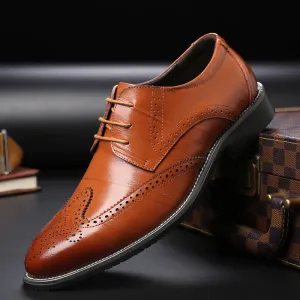 Leather Oxfords
