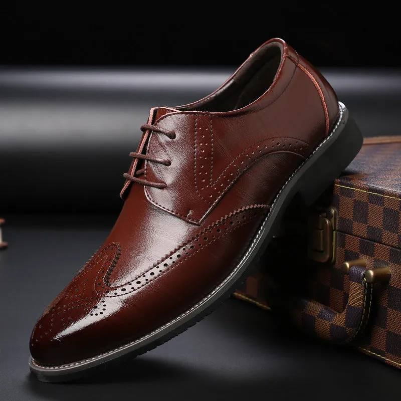 Leather Oxfords