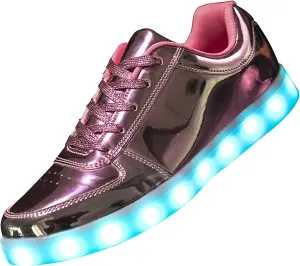 LED Light Up Shoes for Women Men Sports LED Shoes Dancing Sneakers Low-Top USB Charging Shoes for Kids