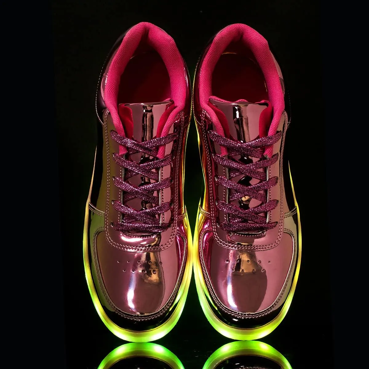 LED Light Up Shoes for Women Men Sports LED Shoes Dancing Sneakers Low-Top USB Charging Shoes for Kids