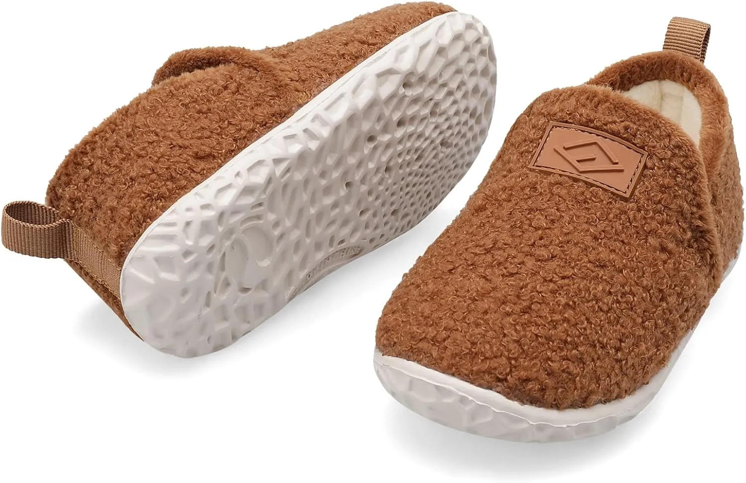 Lefflow Toddler Slippers Boys Girls House Shoes Slip on Baby Sock Shoes Lightweight Outdoor Walking Shoes