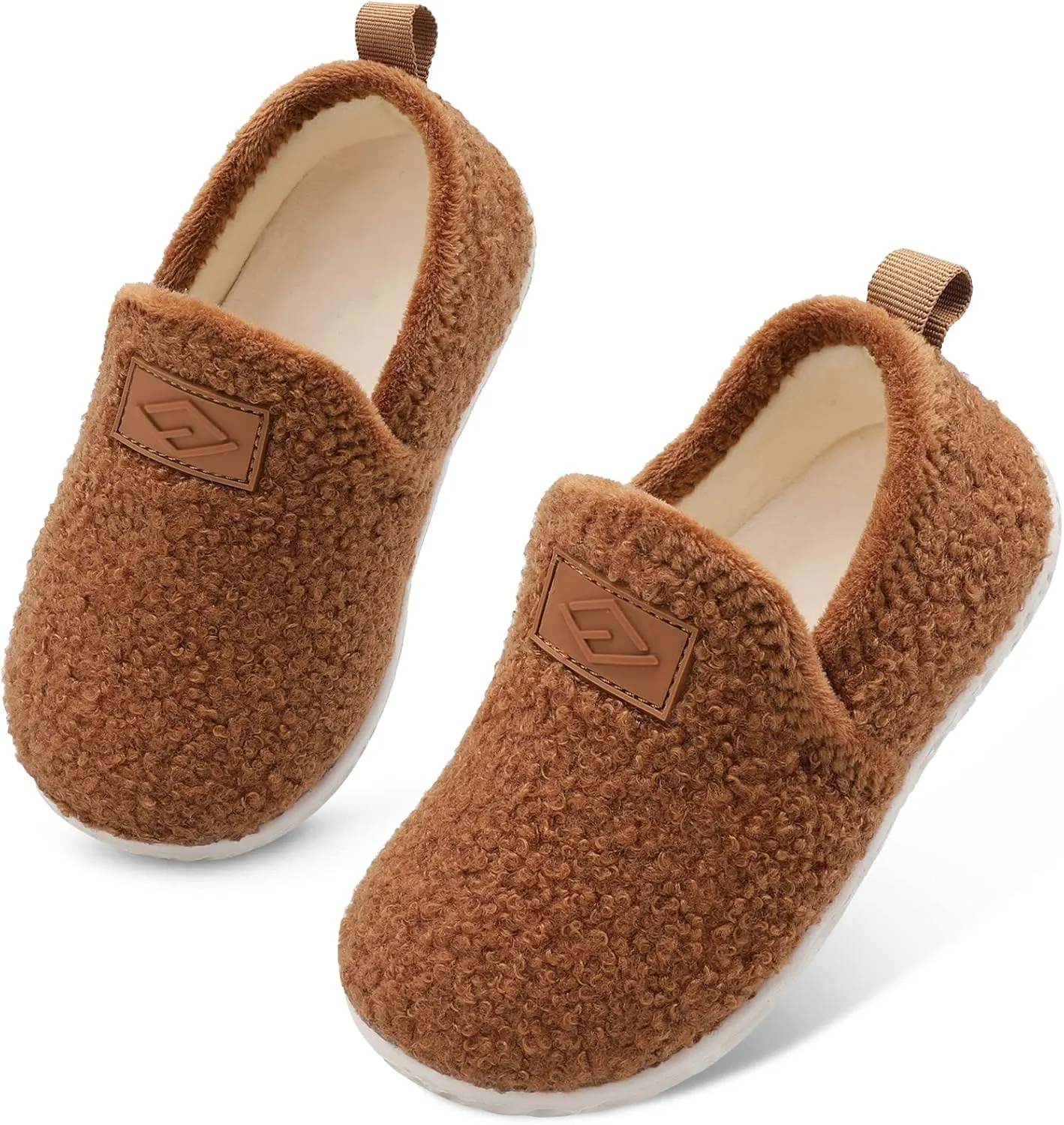 Lefflow Toddler Slippers Boys Girls House Shoes Slip on Baby Sock Shoes Lightweight Outdoor Walking Shoes