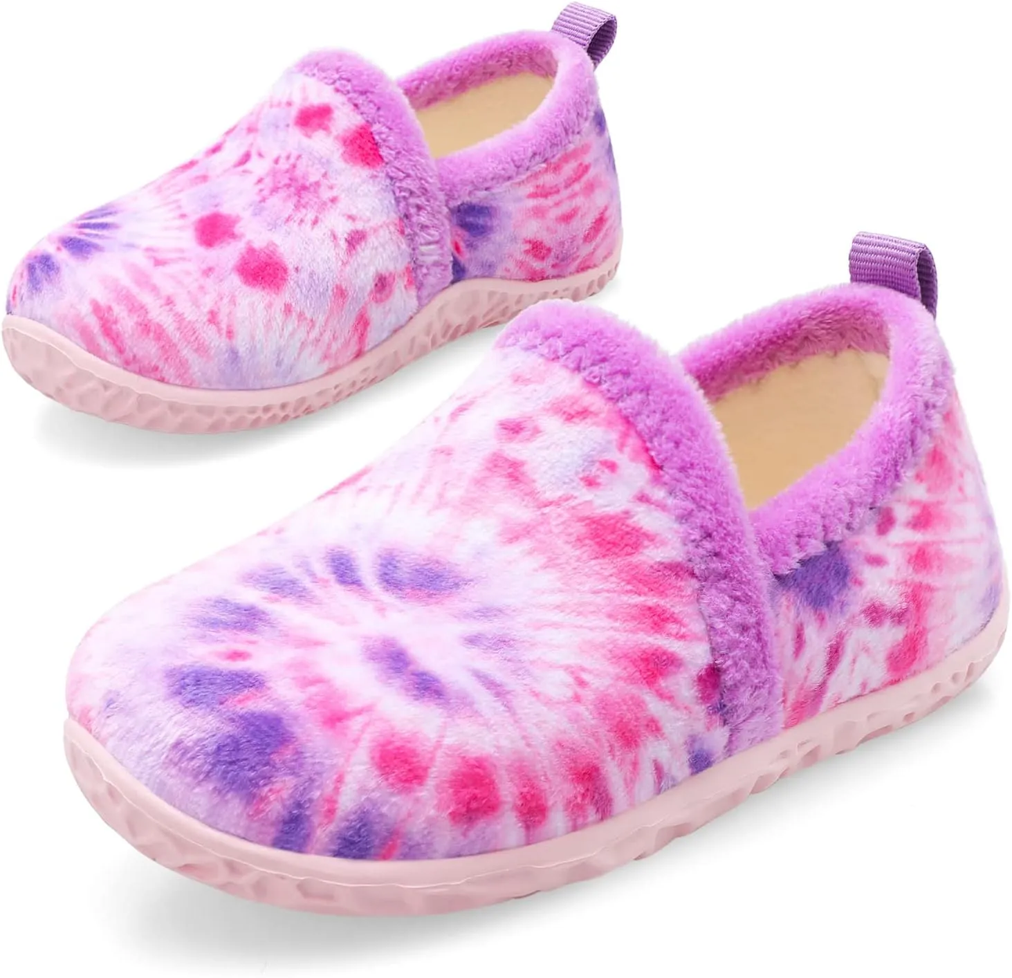 Lefflow Toddler Slippers Boys Girls House Shoes Slip on Baby Sock Shoes Lightweight Outdoor Walking Shoes