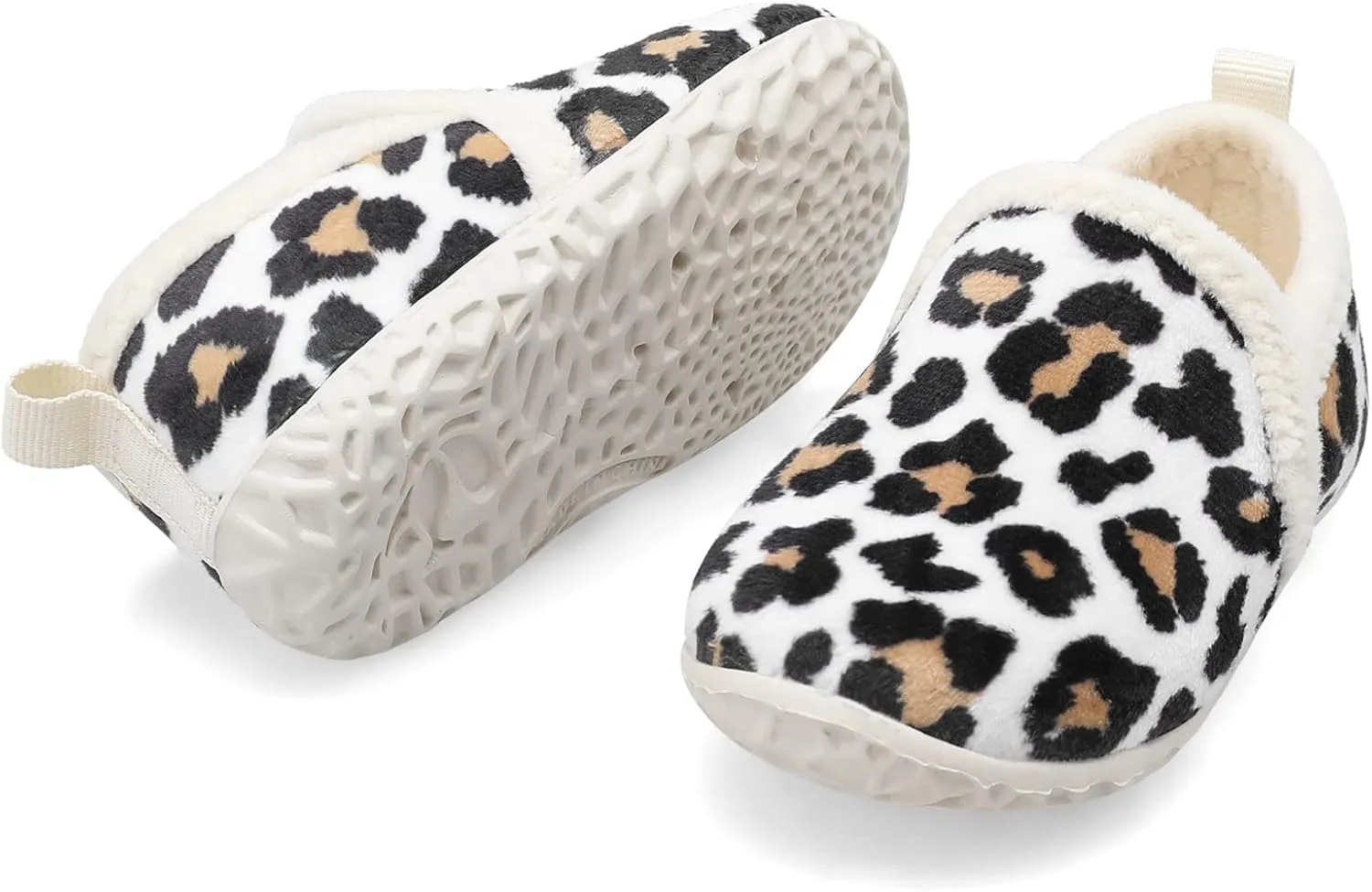 Lefflow Toddler Slippers Boys Girls House Shoes Slip on Baby Sock Shoes Lightweight Outdoor Walking Shoes