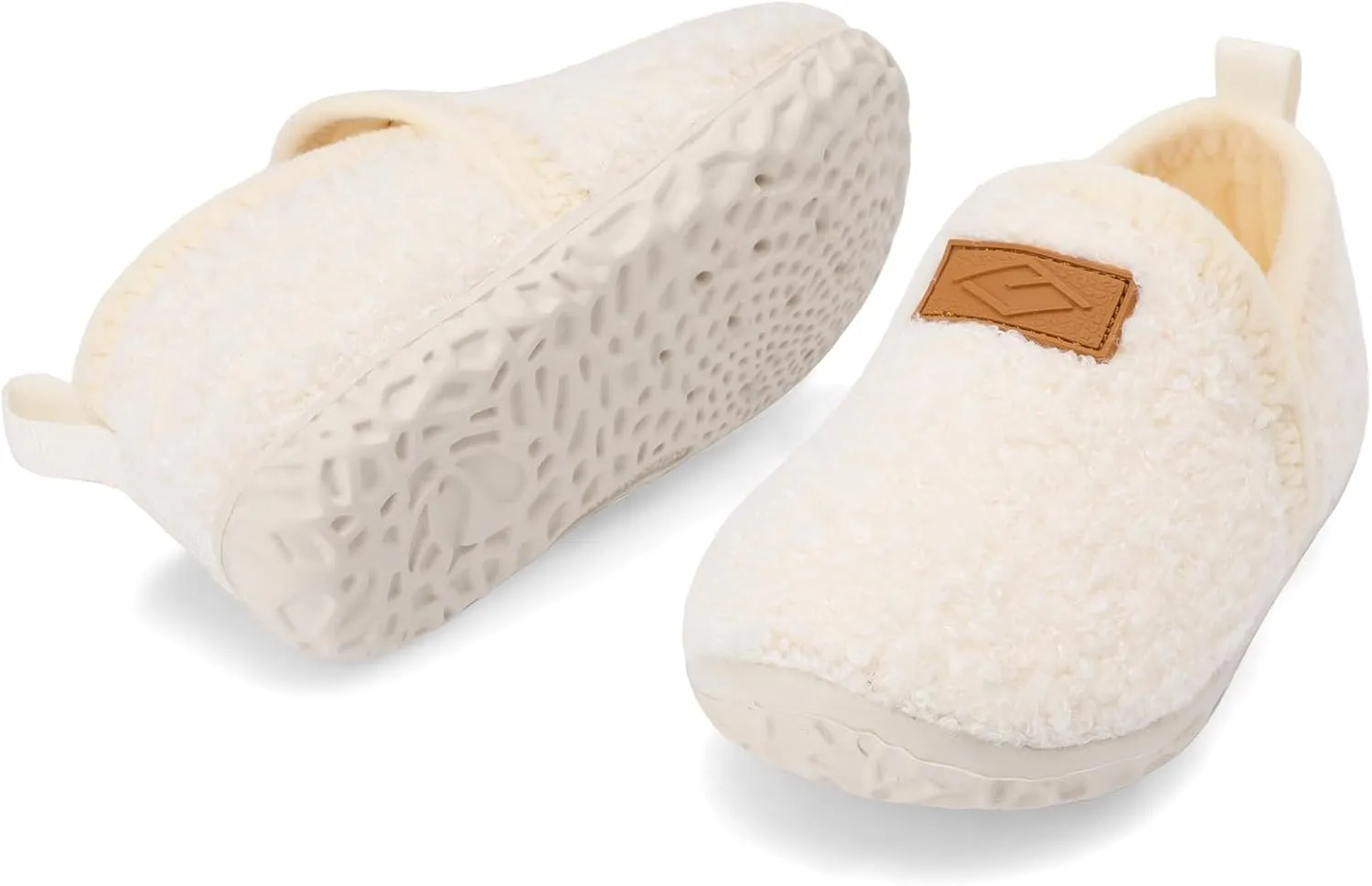 Lefflow Toddler Slippers Boys Girls House Shoes Slip on Baby Sock Shoes Lightweight Outdoor Walking Shoes