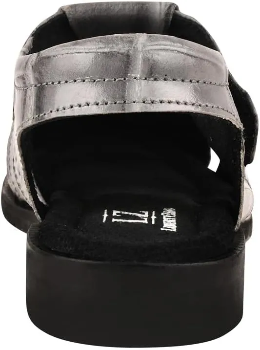 LIBERTYZENO Boys Crocodile Print Genuine Leather Kids Closed Toe Fisherman Sandal Shoes for Prom Graduation