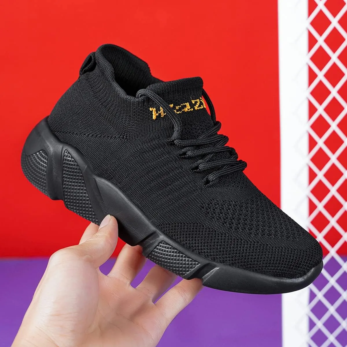 LIBINXIF Womens & Mens Light Breathable Fashion Slip Resistant Sneakers - Comfortable Walking & Running Shoes