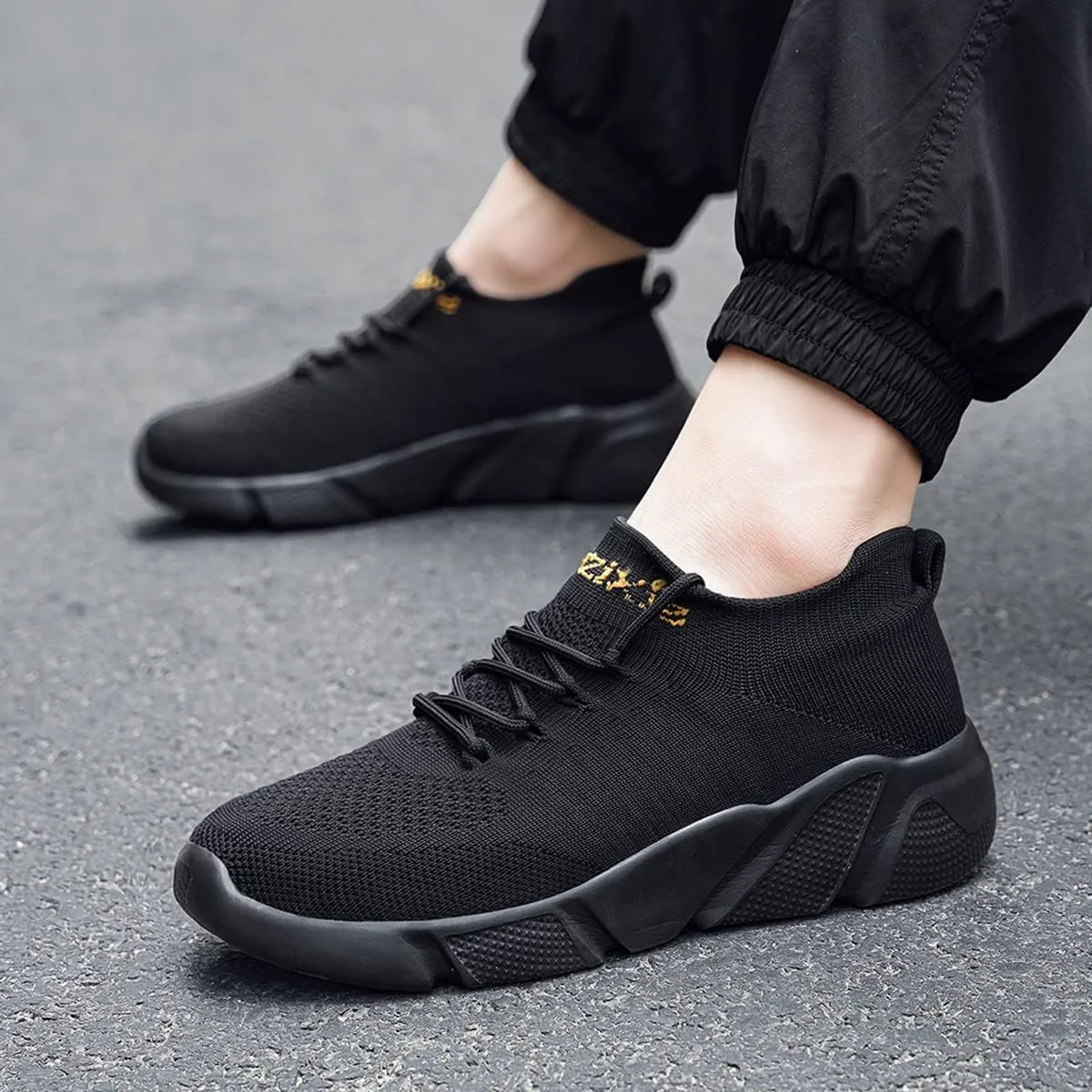 LIBINXIF Womens & Mens Light Breathable Fashion Slip Resistant Sneakers - Comfortable Walking & Running Shoes