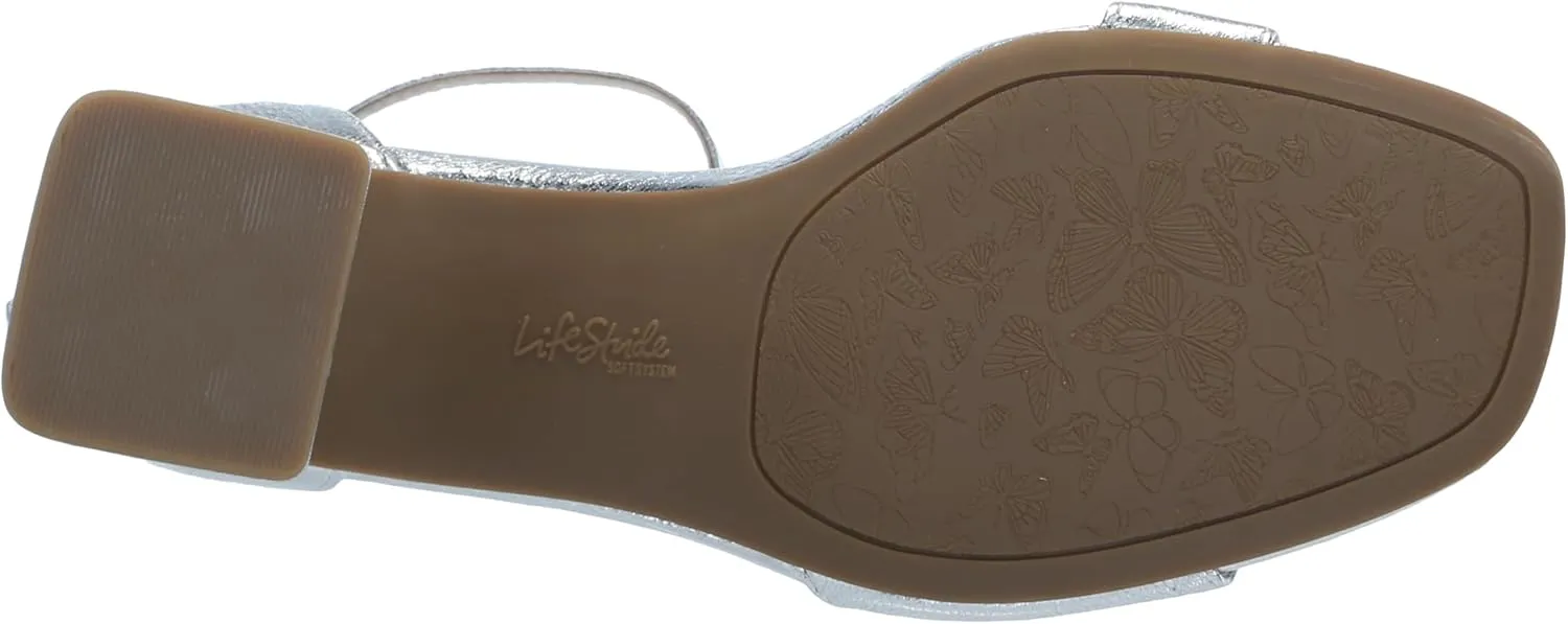 Lifestride Women's Cassidy Ankle Strap Dress Sandal